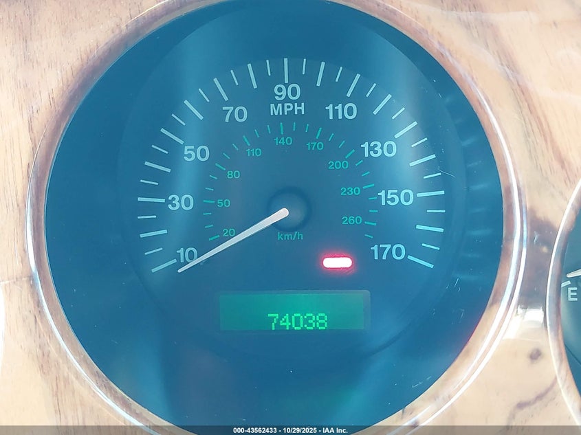 2000 Jaguar Xk8 VIN: SAJJA42C0YNA02298 Lot: 43562433