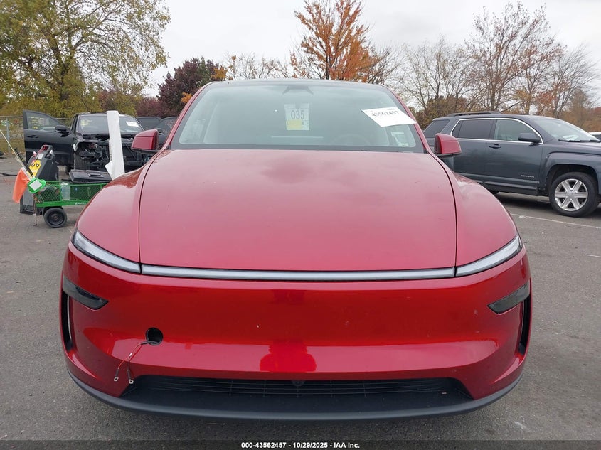 2026 Tesla Model Y Long Range Dual Motor All-Wheel Drive/Long Range Launch Series VIN: 7SAYGDEE9TA446843 Lot: 43562457