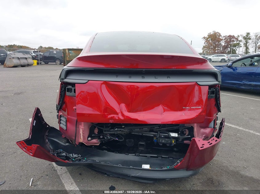 2026 Tesla Model Y Long Range Dual Motor All-Wheel Drive/Long Range Launch Series VIN: 7SAYGDEE9TA446843 Lot: 43562457