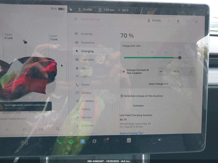 2026 Tesla Model Y Long Range Dual Motor All-Wheel Drive/Long Range Launch Series VIN: 7SAYGDEE9TA446843 Lot: 43562457