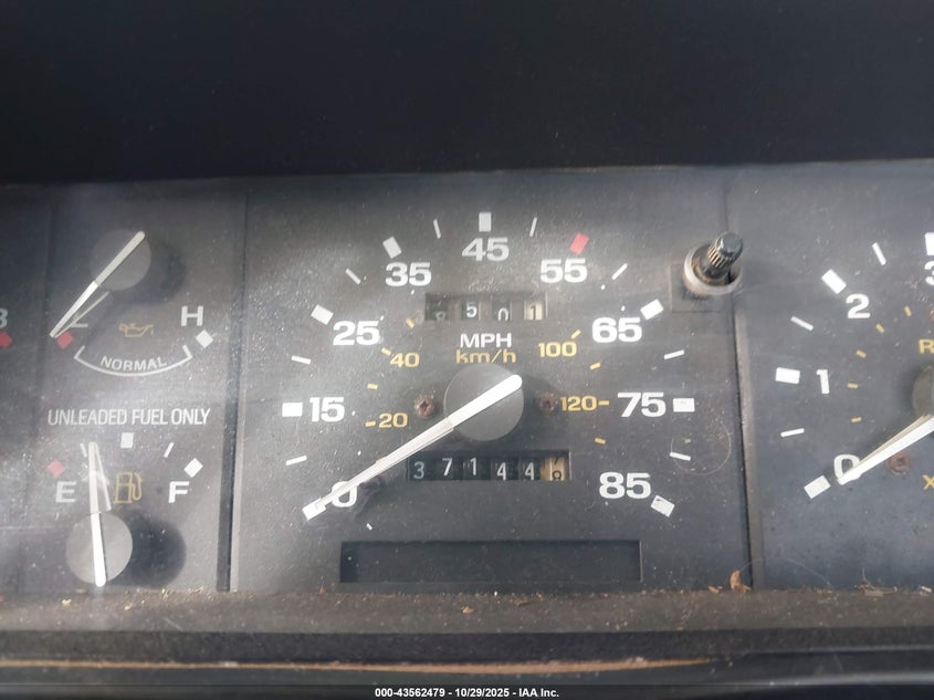 1989 Ford Ranger VIN: 1FTCR10A3KUB81835 Lot: 43562479