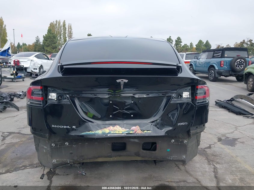 2017 Tesla Model X 100D/75D/90D VIN: 5YJXCBE27HF079059 Lot: 43562486