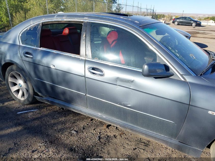 2007 BMW 750Li VIN: WBAHN83517DT72361 Lot: 43562565