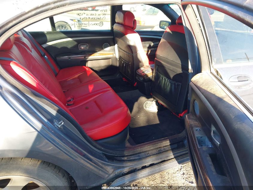 2007 BMW 750Li VIN: WBAHN83517DT72361 Lot: 43562565