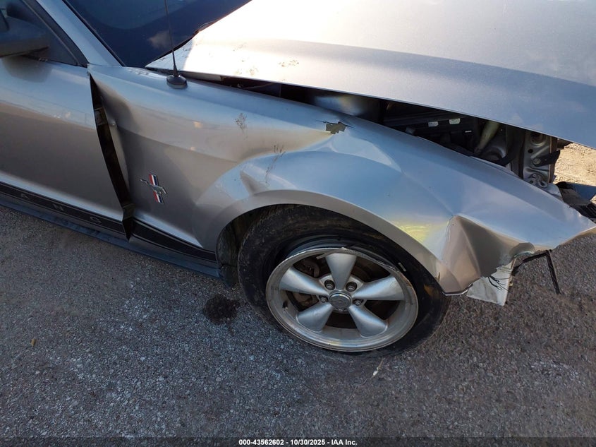 2008 Ford Mustang V6 Deluxe/V6 Premium VIN: 1ZVHT80NX85121988 Lot: 43562602