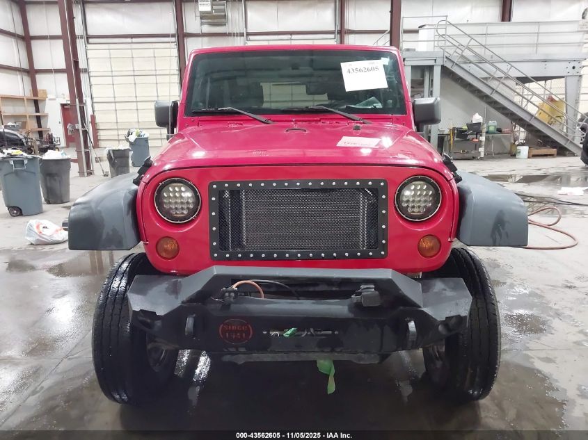 2008 Jeep Wrangler Rubicon VIN: 1J4GA64118L609815 Lot: 43562605