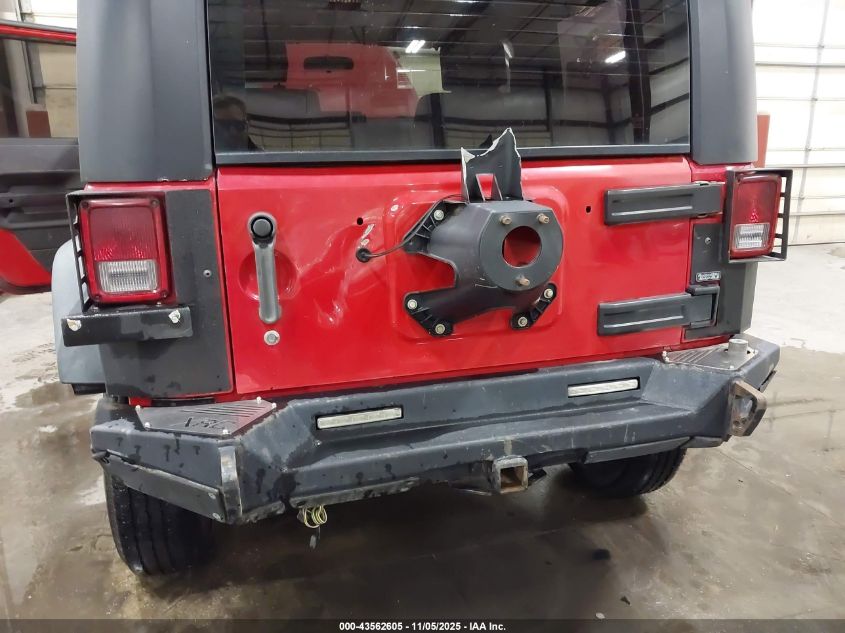 2008 Jeep Wrangler Rubicon VIN: 1J4GA64118L609815 Lot: 43562605