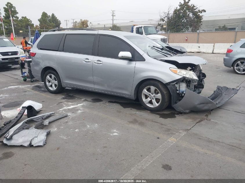 TOYOTA SIENNA LE 8 PASSENGER