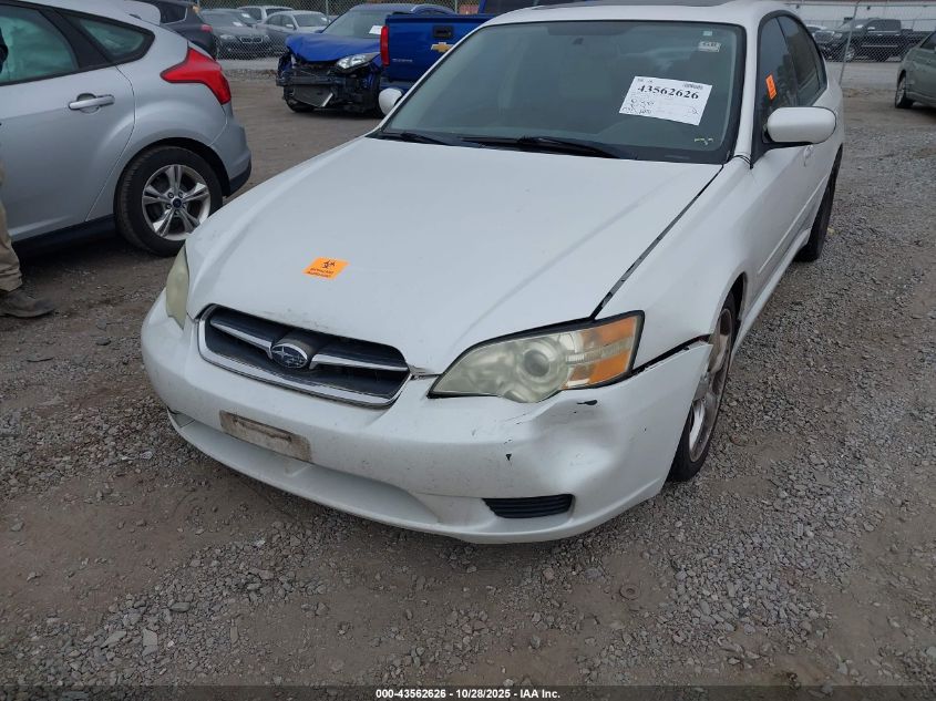 2007 Subaru Legacy 2.5I VIN: 4S3BL616X77202643 Lot: 43562626