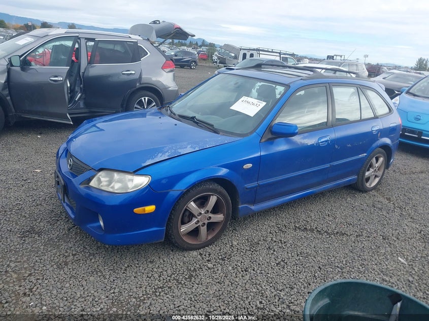 JM1BJ245931208271 2003 MAZDA PROTEGE photo no. 2