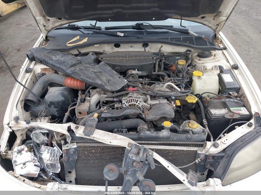 2000 Subaru Legacy Gt Limited VIN: 4S3BE6562Y7203324 Lot: 43562643