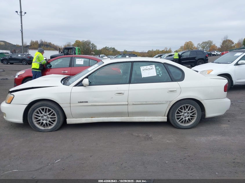 2000 Subaru Legacy Gt Limited VIN: 4S3BE6562Y7203324 Lot: 43562643
