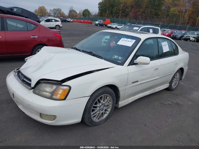 4S3BE6562Y7203324 2000 SUBARU LEGACY photo no. 2