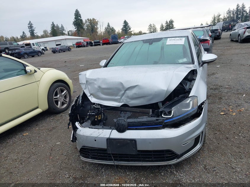 2015 Volkswagen E-Golf Sel Premium VIN: WVWPP7AUXFW907445 Lot: 43562646