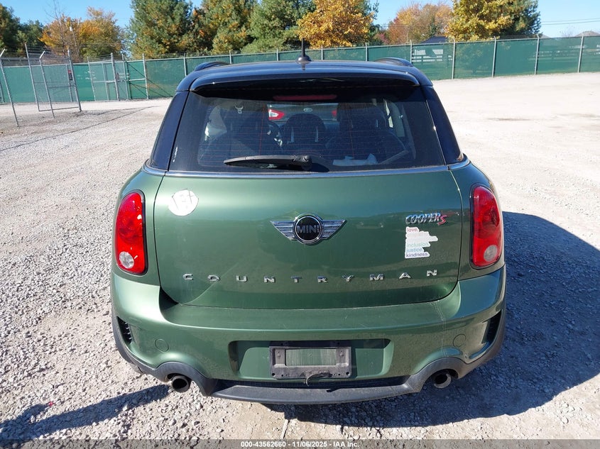 2015 Mini Countryman Cooper S VIN: WMWZC3C56FWT05867 Lot: 43562660