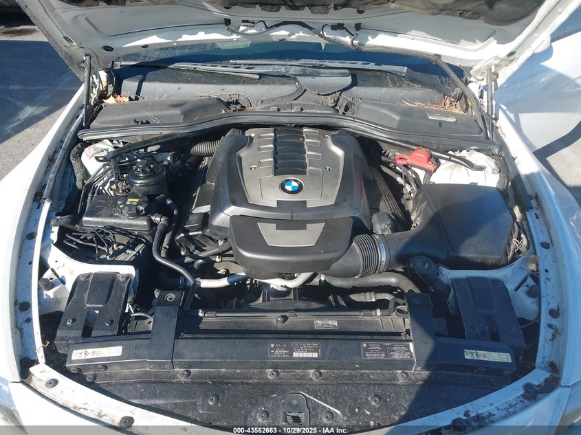 2009 BMW 650I VIN: WBAEB53589CX64272 Lot: 43562663