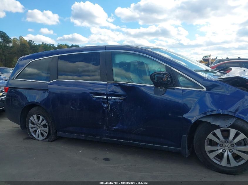 2015 Honda Odyssey Ex-L VIN: 5FNRL5H64FB095659 Lot: 43562708