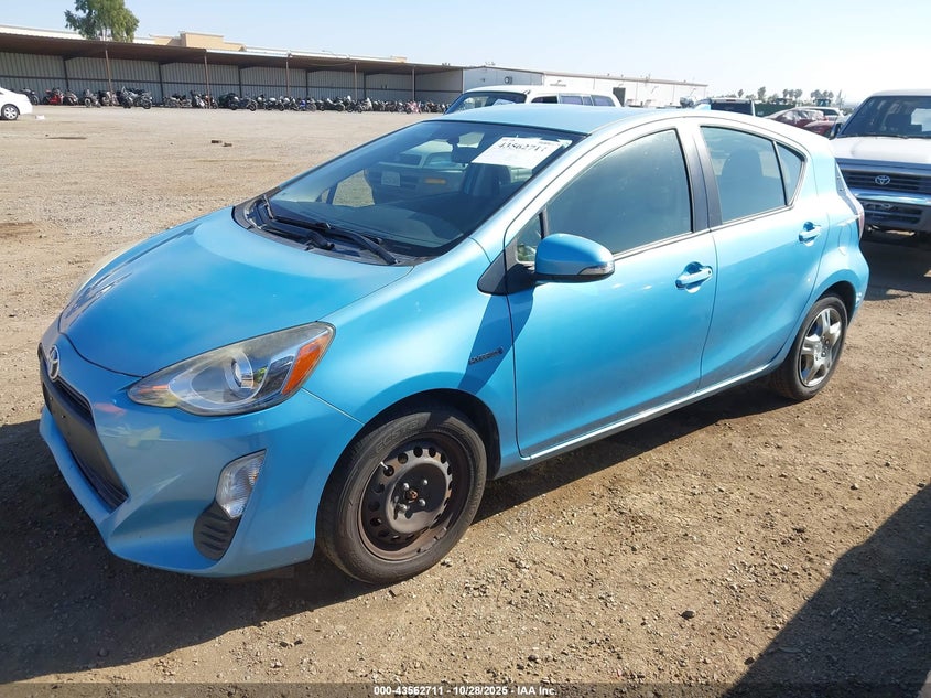 2016 Toyota Prius C One VIN: JTDKDTB32G1122577 Lot: 43562711