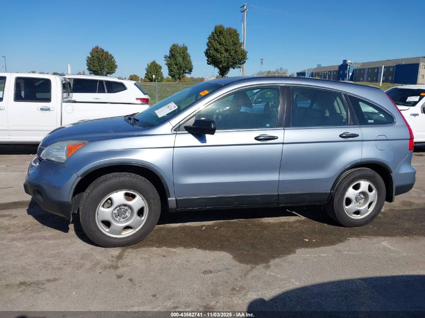 2009 Honda Cr-V Lx VIN: 3CZRE38389G700778 Lot: 43562741