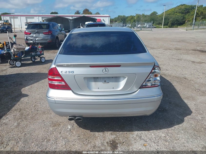 2007 Mercedes-Benz C 230 Sport VIN: WDBRF52H77A955807 Lot: 43562749