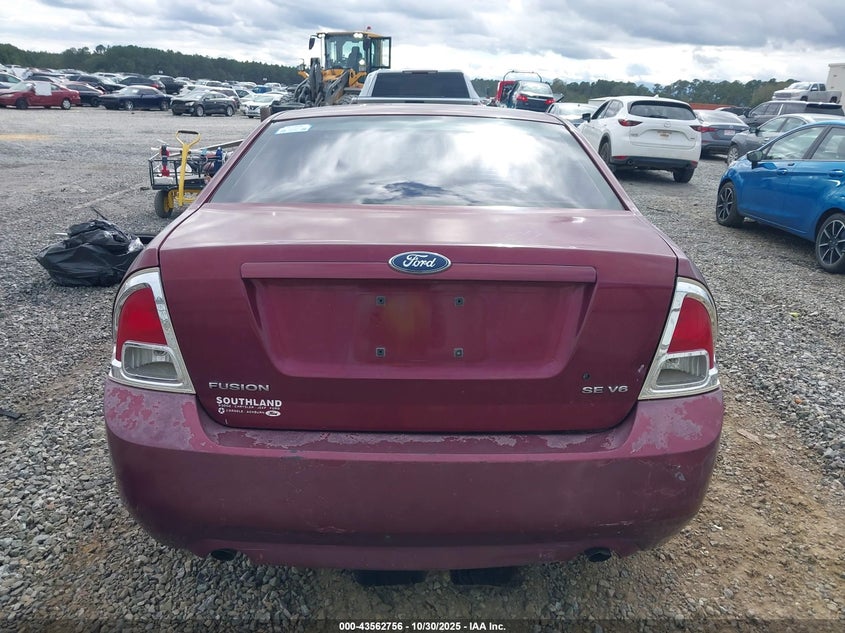 2006 Ford Fusion Se VIN: 3FAFP07186R150666 Lot: 43562756
