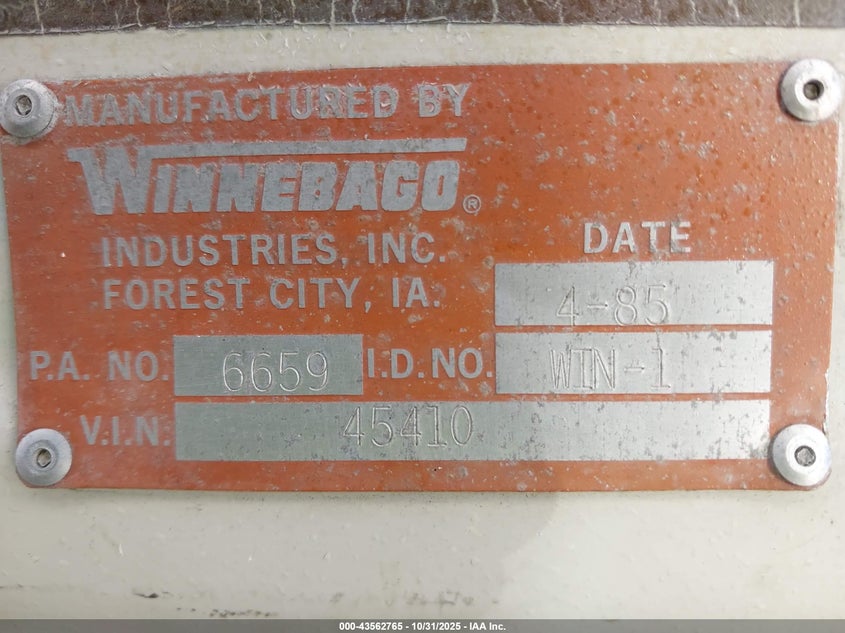 1GBJP37W7F3324277 1985 CHEVROLET  photo no. 9