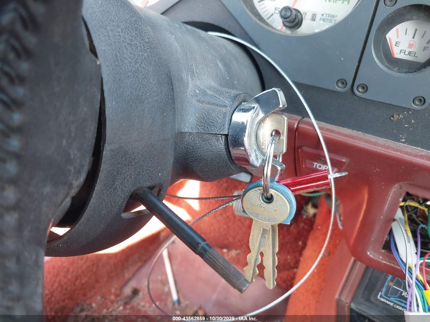 1986 Ford Mustang Lx/Gt VIN: 1FABP27M9GF164773 Lot: 43562859