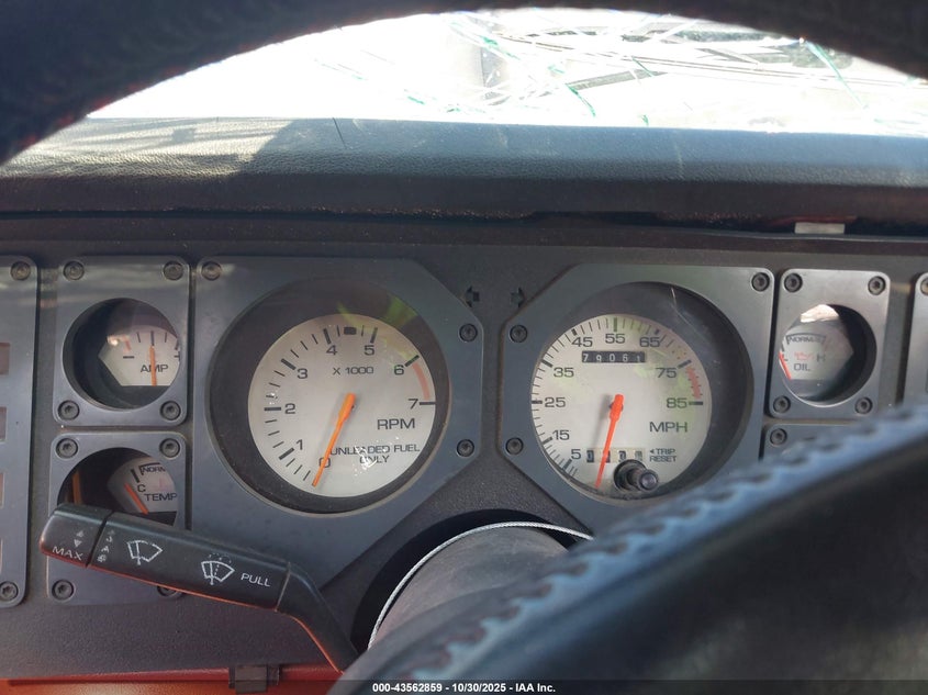 1986 Ford Mustang Lx/Gt VIN: 1FABP27M9GF164773 Lot: 43562859