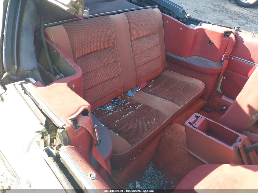 1986 Ford Mustang Lx/Gt VIN: 1FABP27M9GF164773 Lot: 43562859