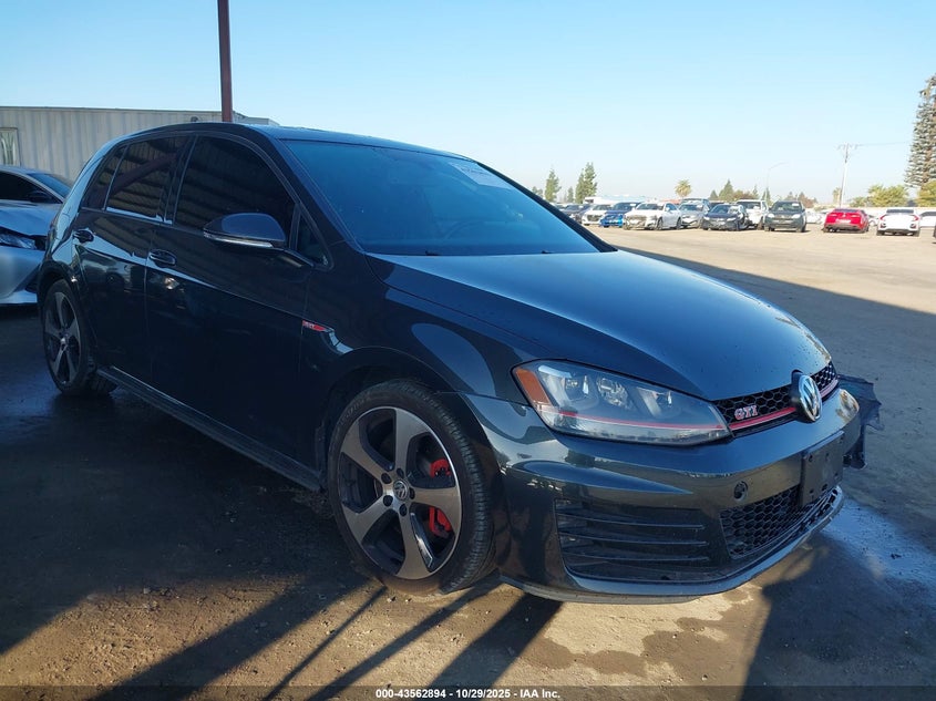 VOLKSWAGEN GOLF GTI AUTOBAHN W/PERFORMANCE PACKAGE 4-DOOR