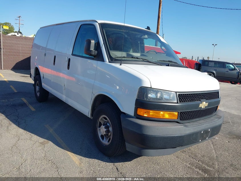 2019 CHEVROLET EXPRESS 2500 WORK VAN - 1GCWGAFP3K1361607