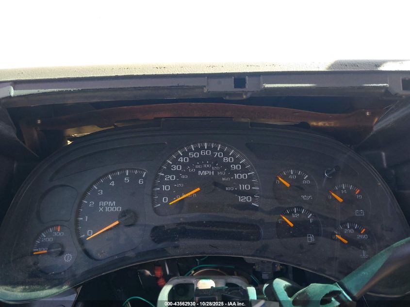 2003 Chevrolet Silverado 2500Hd Ls VIN: 1GCHC29U03E294860 Lot: 43562930