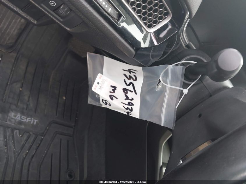 2022 Honda Civic Ex-L VIN: 19XFL1H72NE013369 Lot: 43562934