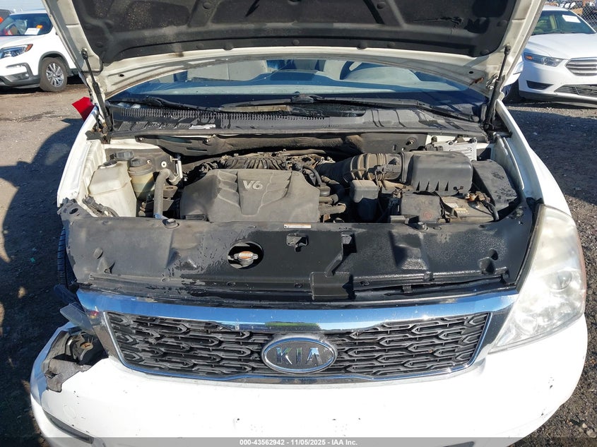 2012 Kia Sedona Lx VIN: KNDMG4C79C6417261 Lot: 43562942