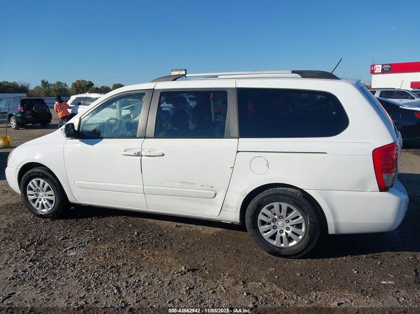 2012 Kia Sedona Lx VIN: KNDMG4C79C6417261 Lot: 43562942