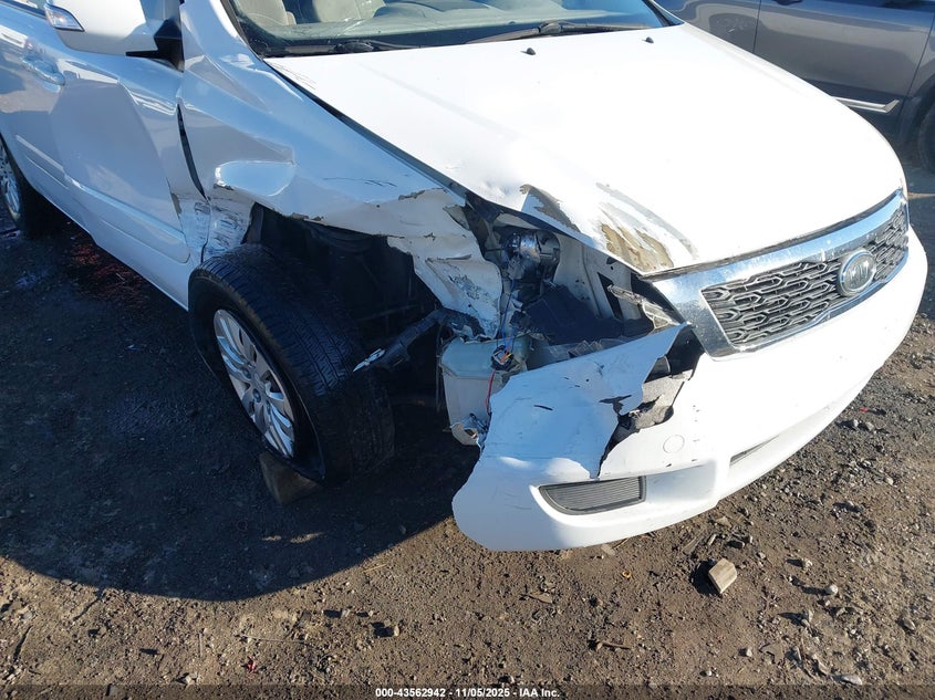 2012 Kia Sedona Lx VIN: KNDMG4C79C6417261 Lot: 43562942