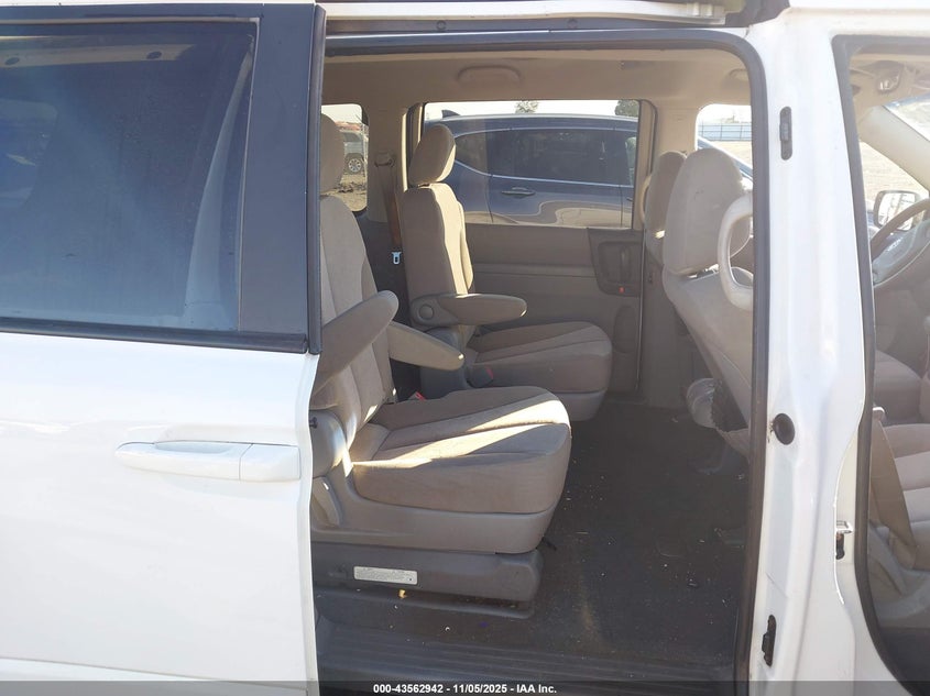 2012 Kia Sedona Lx VIN: KNDMG4C79C6417261 Lot: 43562942