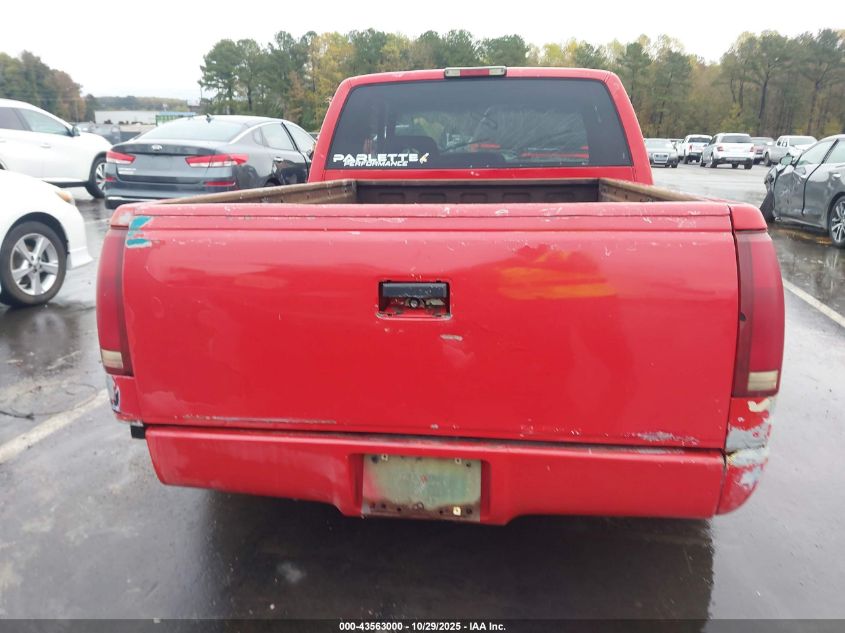 1995 Chevrolet Gmt-400 C1500 VIN: 2GCEC19K8S1195716 Lot: 43563000