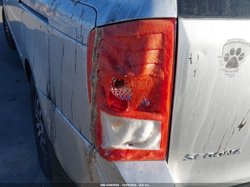 2012 Kia Sedona Ex VIN: KNDMH4C78C6495849 Lot: 43563020