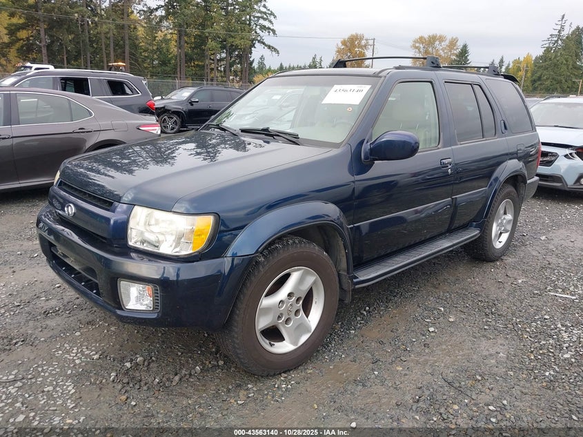 2002 Infiniti Qx4 Luxury VIN: JNRDR09Y22W254597 Lot: 43563140