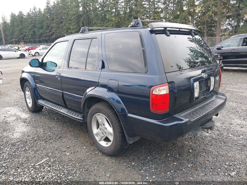 2002 Infiniti Qx4 Luxury VIN: JNRDR09Y22W254597 Lot: 43563140