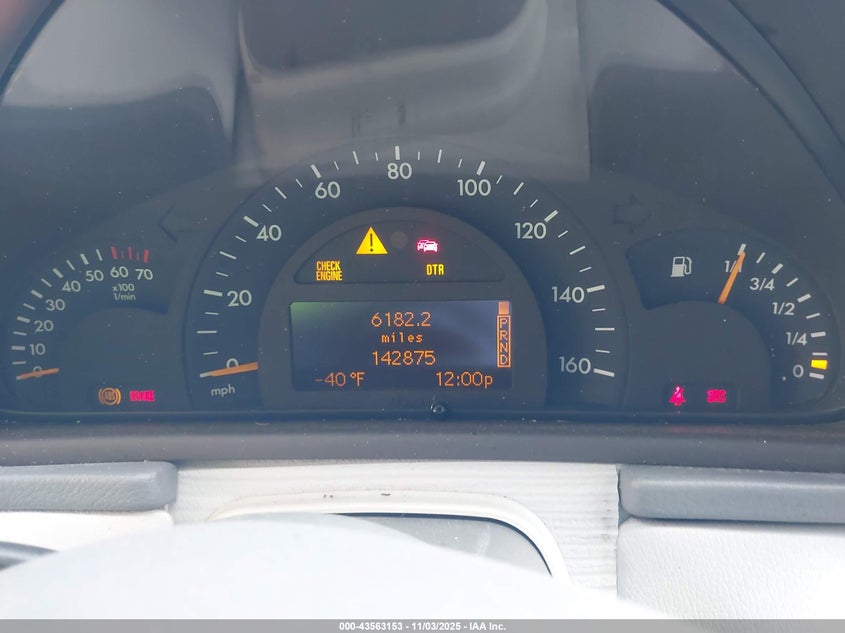 2003 Mercedes-Benz C 230 Kompressor Sport VIN: WDBRF40J53F400139 Lot: 43563153