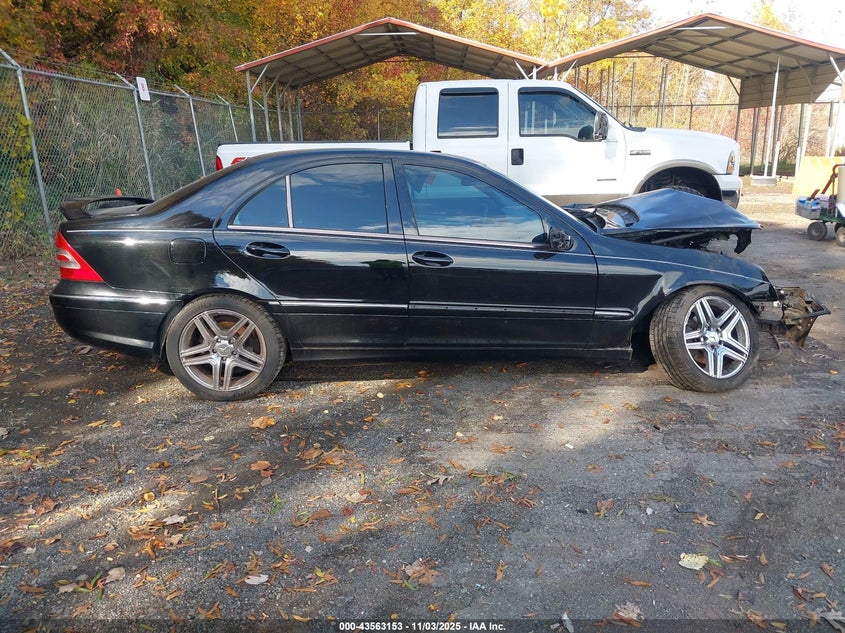 2003 Mercedes-Benz C 230 Kompressor Sport VIN: WDBRF40J53F400139 Lot: 43563153