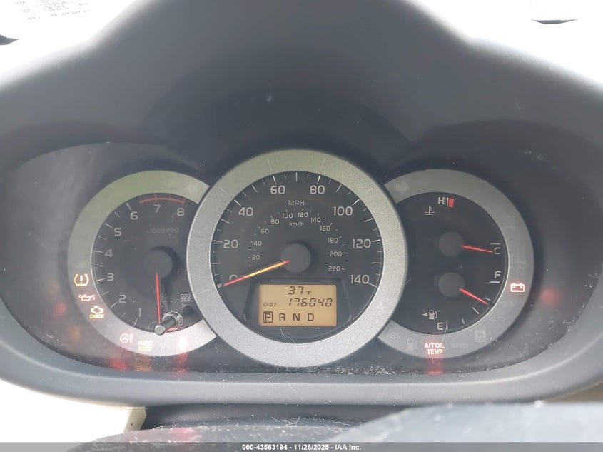 2009 Toyota Rav4 VIN: JTMBF33V695009382 Lot: 43563194