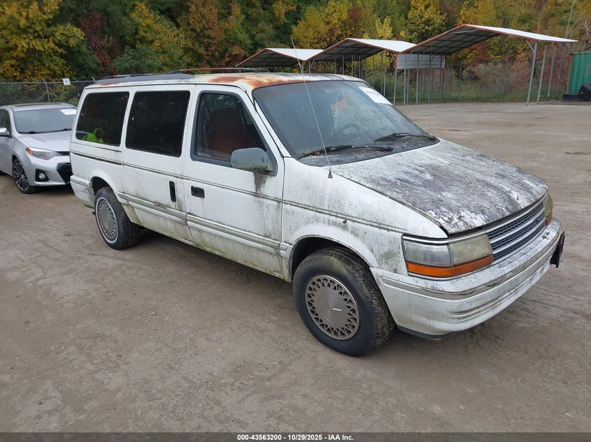 1P4GH44R9NX146771 1992 Plymouth Grand Voyager Se auction photo 1