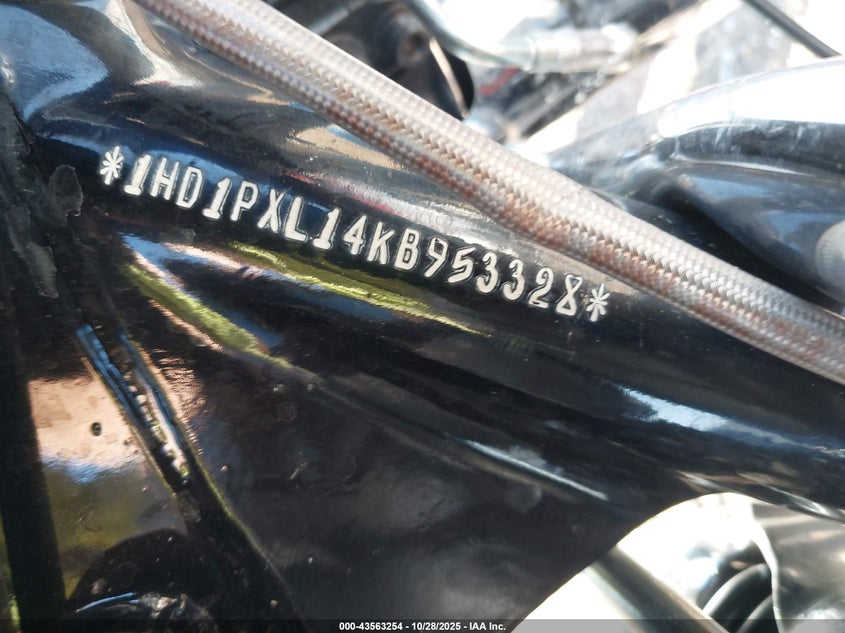 2019 Harley-Davidson Flhxse VIN: 1HD1PXL14KB953328 Lot: 43563254