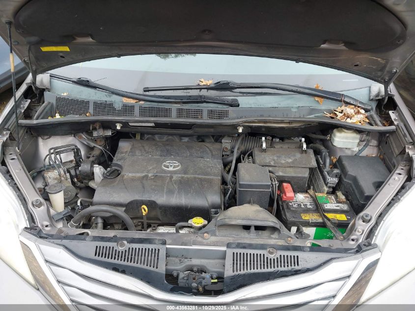 2011 Toyota Sienna Xle V6 VIN: 5TDYK3DC4BS062276 Lot: 43563281