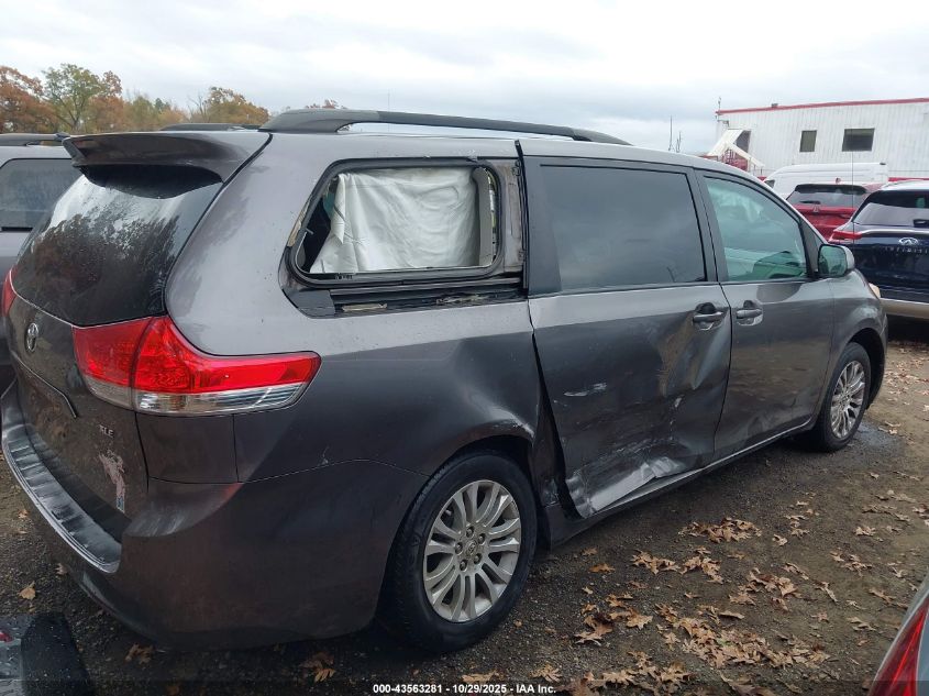 2011 Toyota Sienna Xle V6 VIN: 5TDYK3DC4BS062276 Lot: 43563281