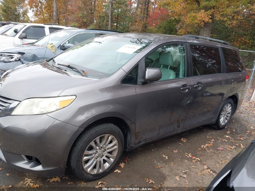 2011 Toyota Sienna Xle V6 VIN: 5TDYK3DC4BS062276 Lot: 43563281