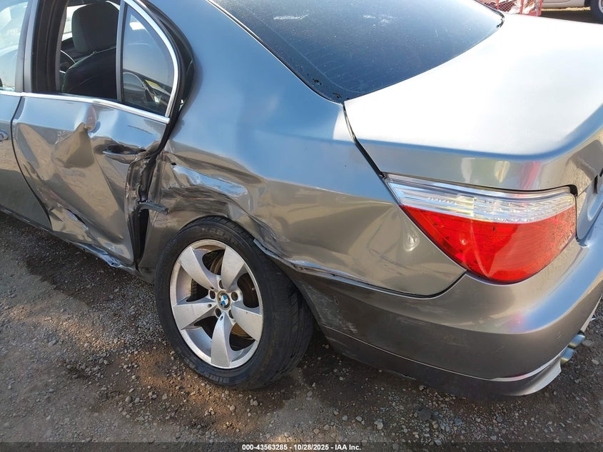 2008 BMW 528I VIN: WBANU53508CT01597 Lot: 43563285